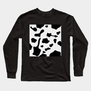 stain, smear, spot, smudge,mottled pattern,black,gray Long Sleeve T-Shirt